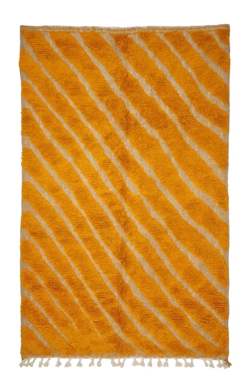 Tapis berbère Beni Ouarain — Rayons de Curcuma