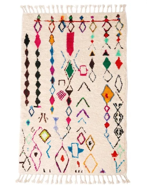 Tapis berbère Azilal — Amulettes Suspendues