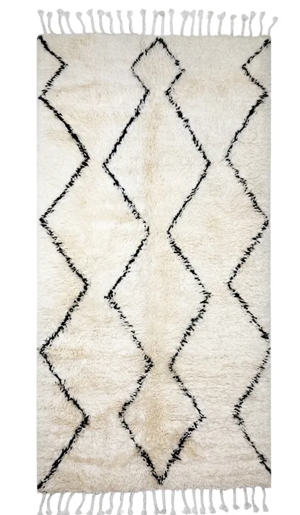 Tapis berbère Beni Ouarain — Losanges Classiques