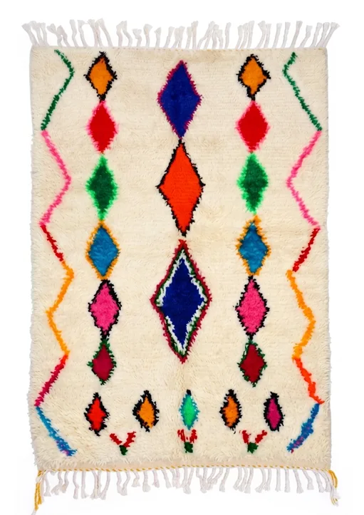 Tapis berbère Azilal — Diamants Joyeux