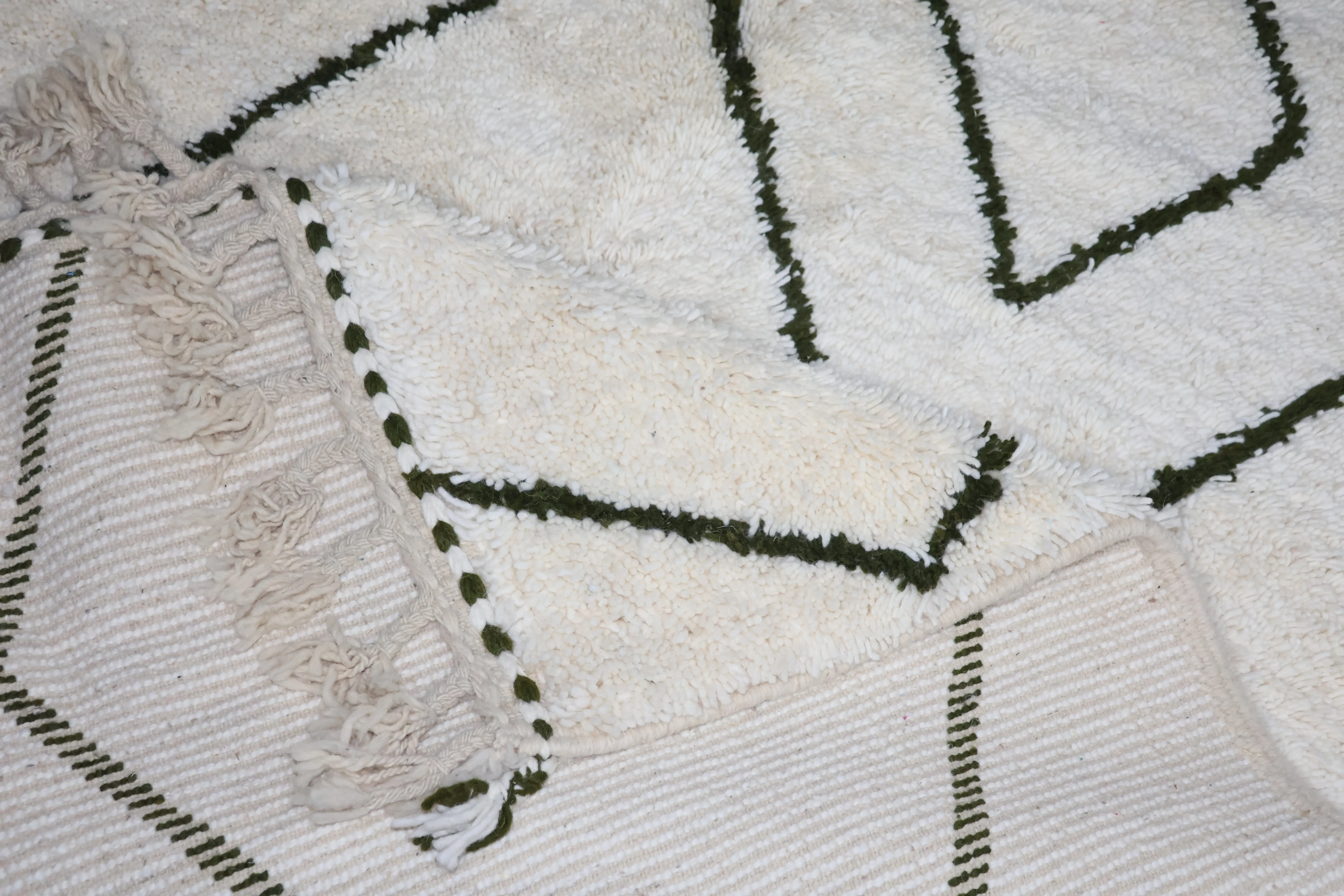 Tapis berbère Beni Ouarain — Double Lune vue 3