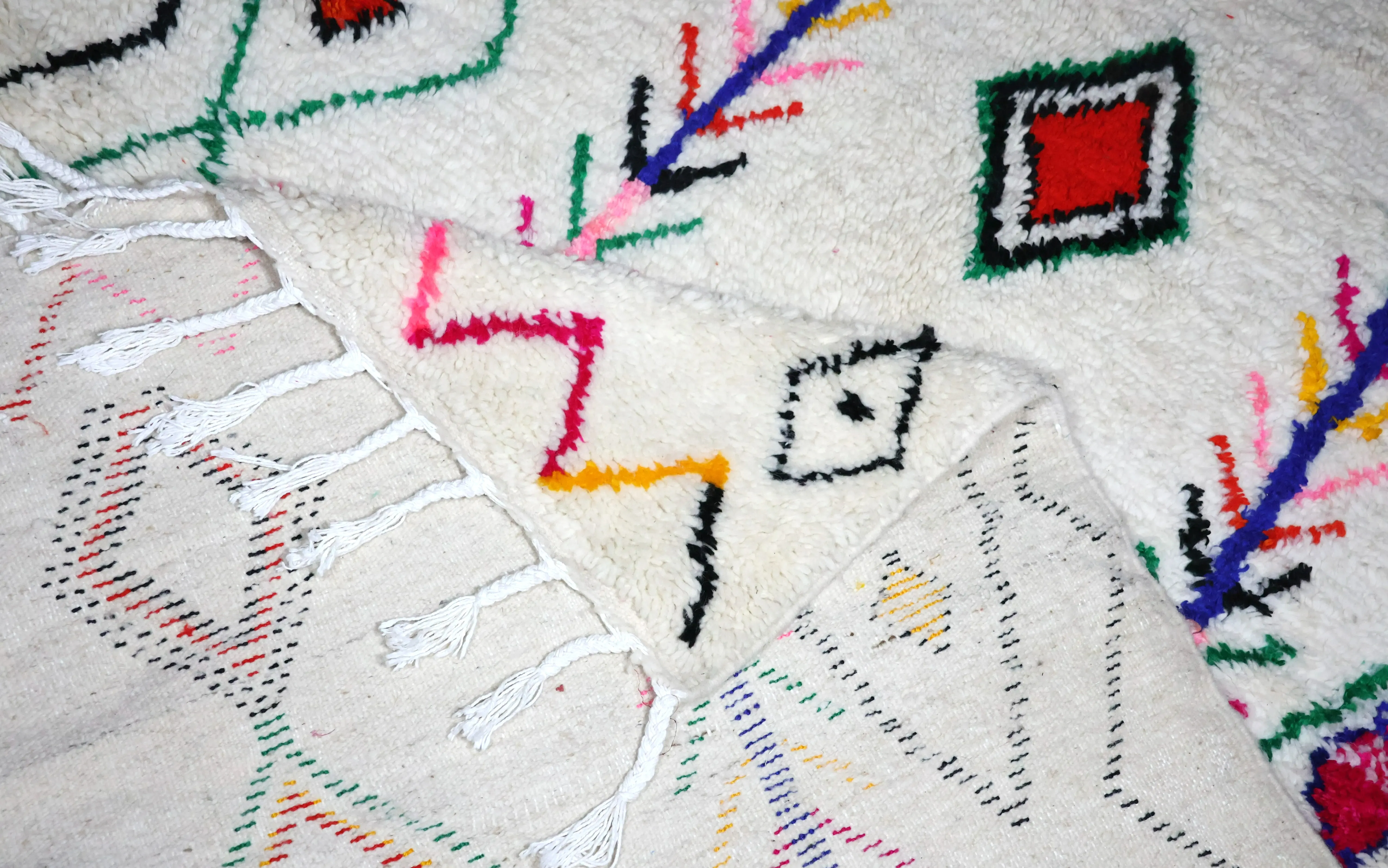 Tapis berbère Azilal — Flèches Nomades vue 3
