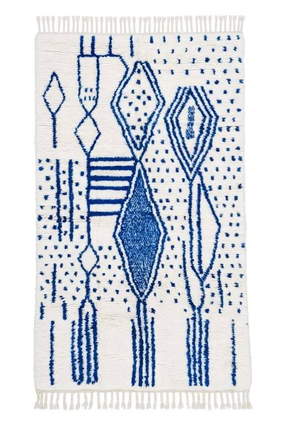 Tapis berbère coloré Azilal — Totems Indigo